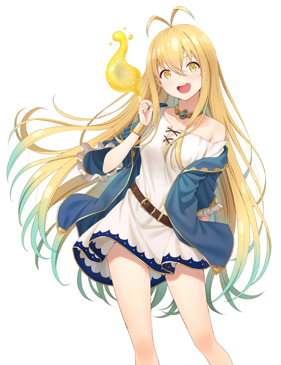 This is a pixiv picture whose title is 優しさしか取り柄がない僕だけど、幻の超レアモンスターを助けたら懐.