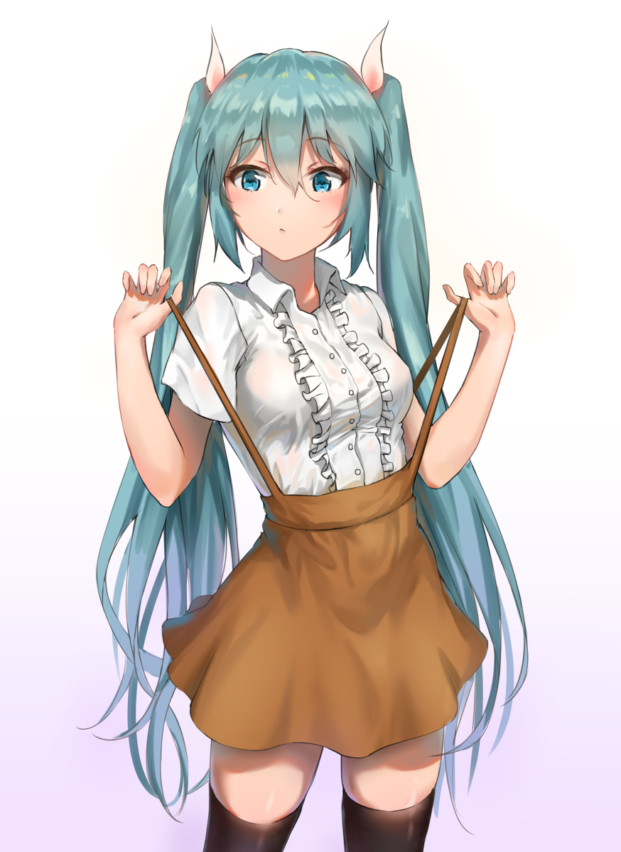 This is a pixiv picture whose title is miku.