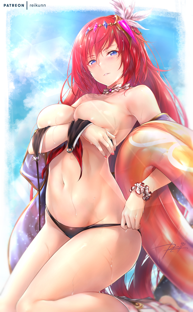 This is a pixiv picture whose title is Summer Alexiel.