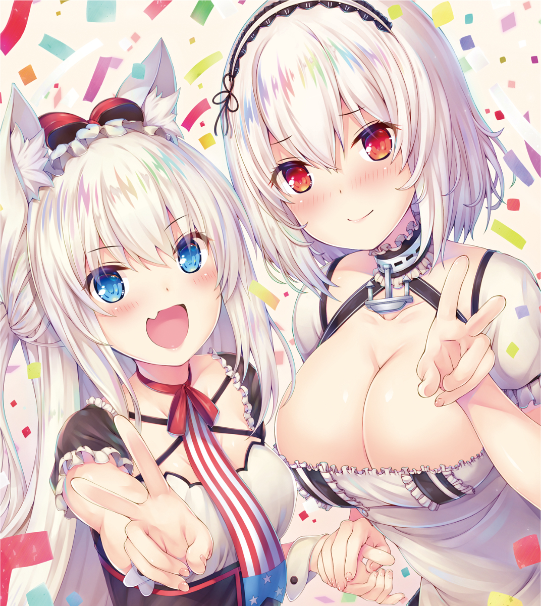 This is a pixiv picture whose title is アズレン２周年おめでとう！.