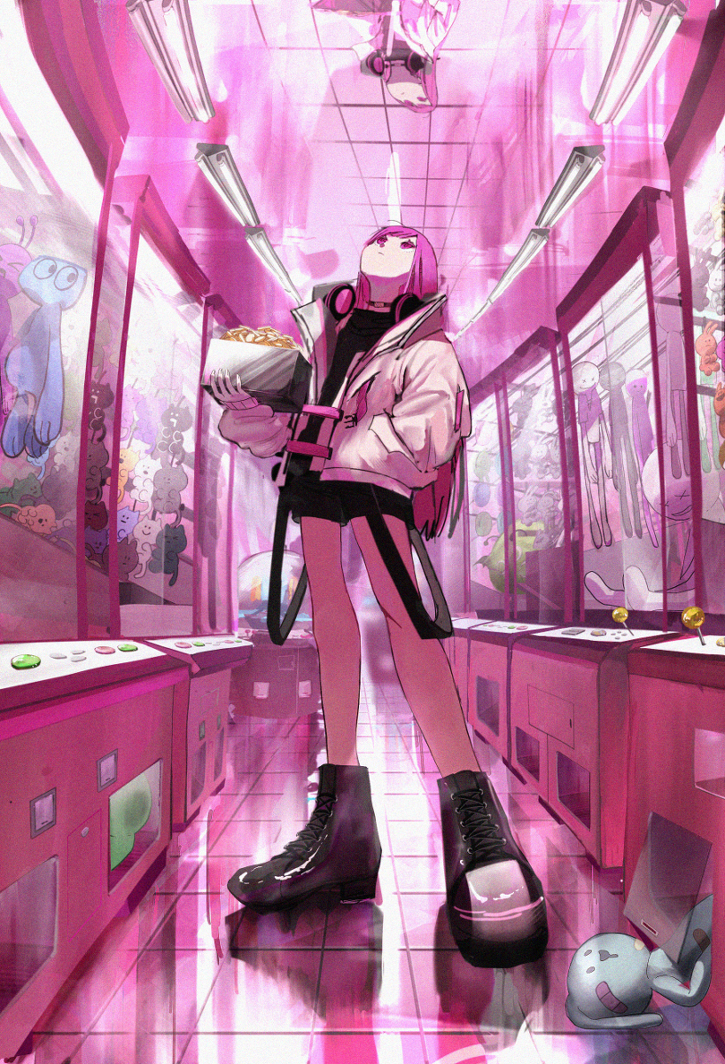 This is a pixiv picture whose title is 袋の鼠.