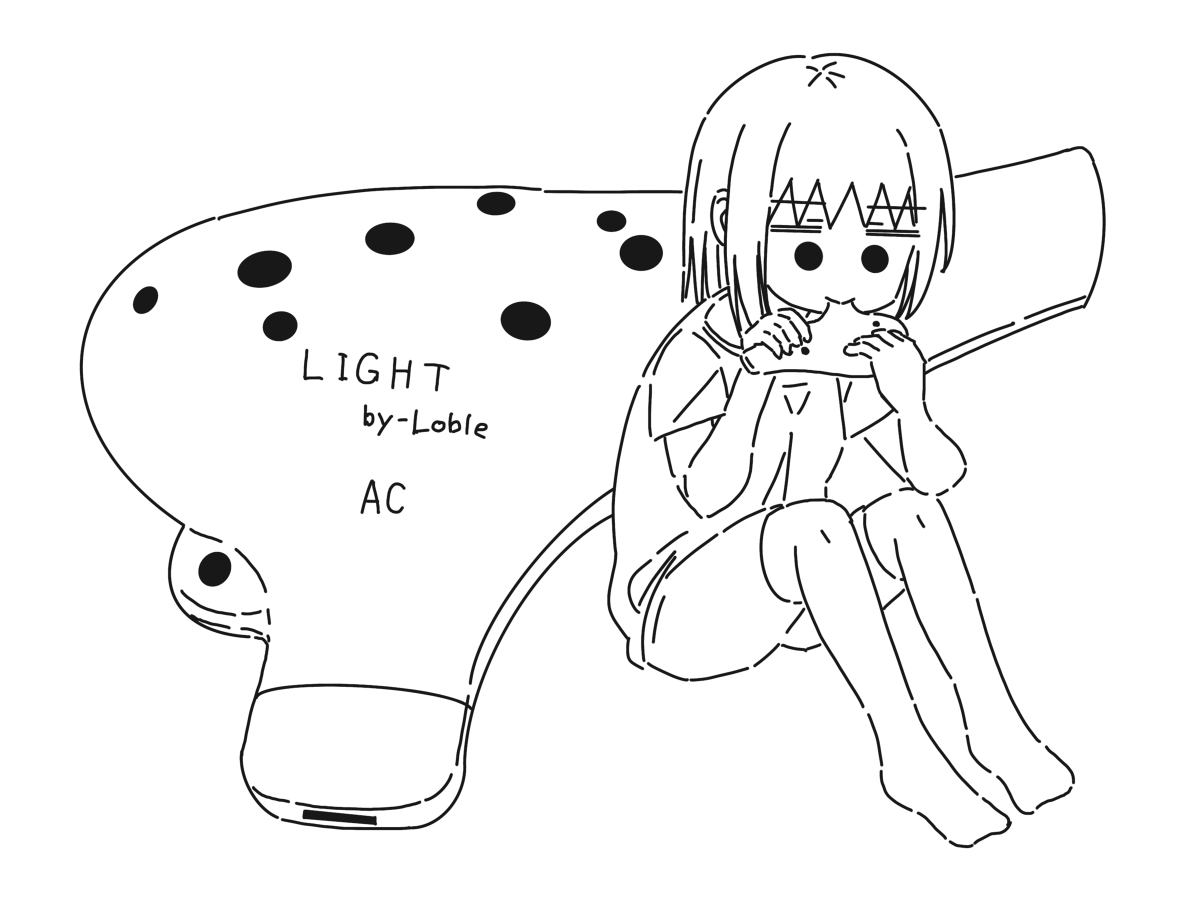 This is a pixiv picture whose title is オカリナ.