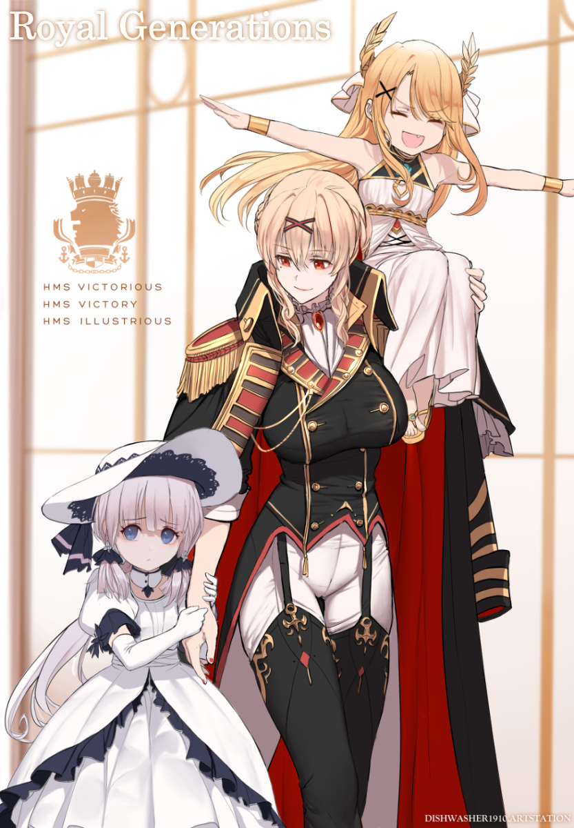 This is a pixiv picture whose title is HMS Victory.