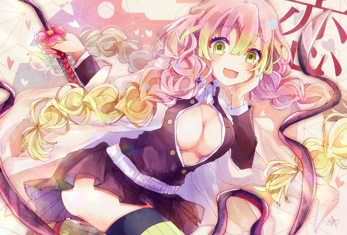 This is a pixiv picture whose title is みつりちゃん.