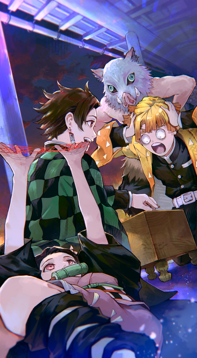 This is a pixiv picture whose title is かまぼこ隊.