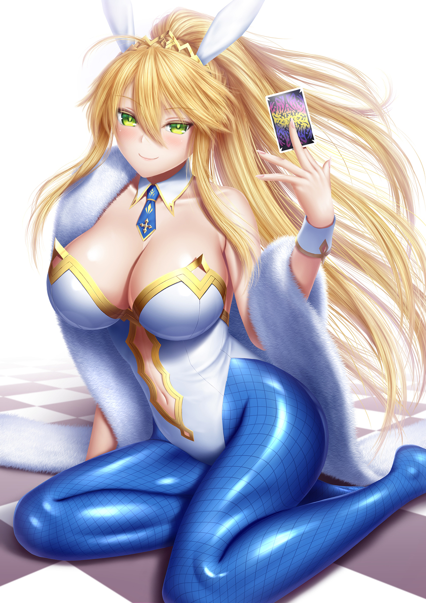 This is a pixiv picture whose title is バニ上！.
