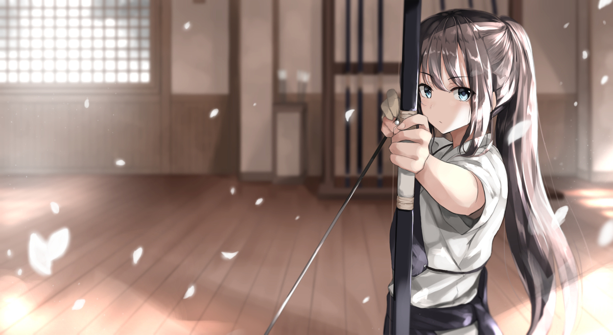 This is a pixiv picture whose title is 一射入魂.