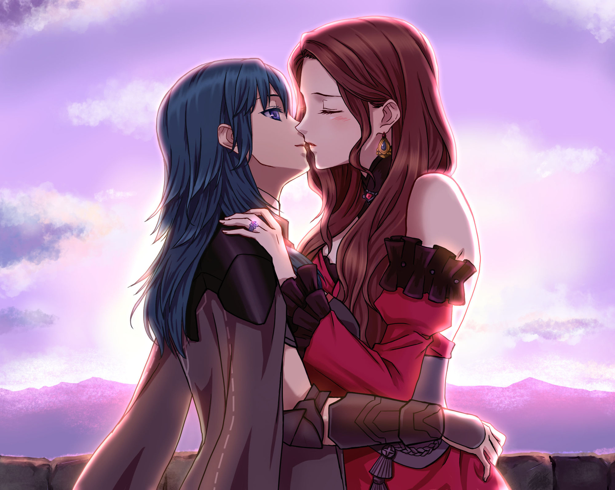 This is a pixiv picture whose title is べレスxドロテア支援S.