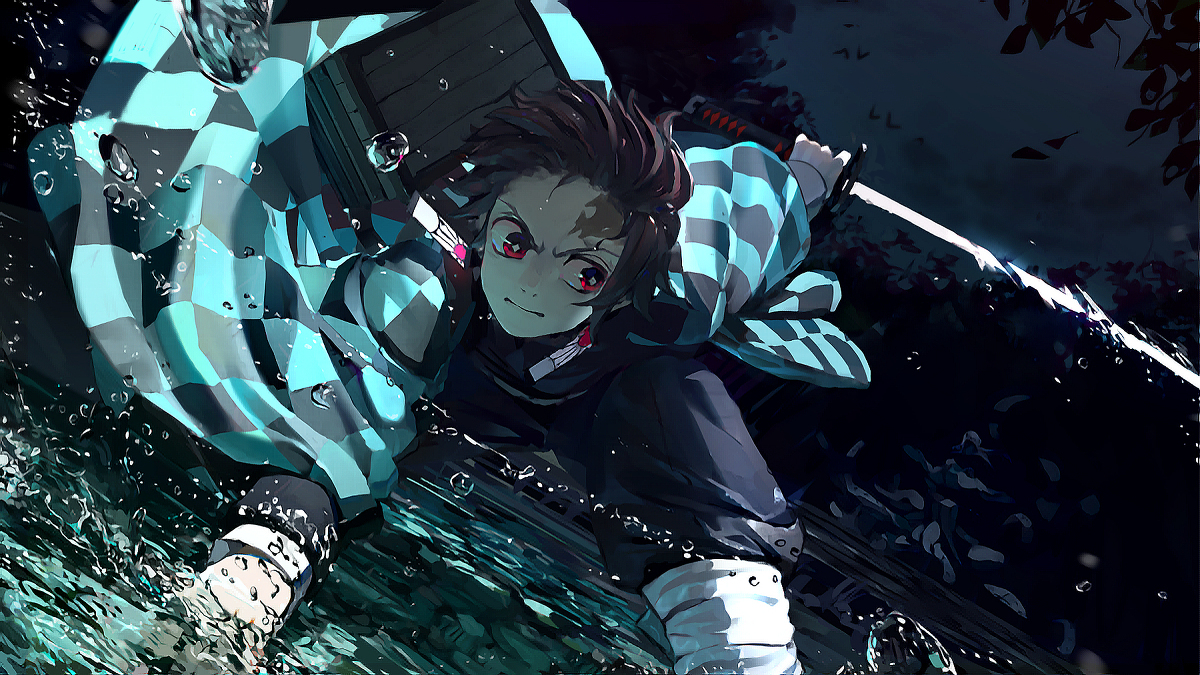 This is a pixiv picture whose title is 鬼滅の刃.
