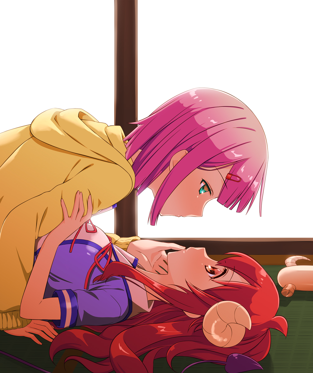 This is a pixiv picture whose title is 桃シャミ.