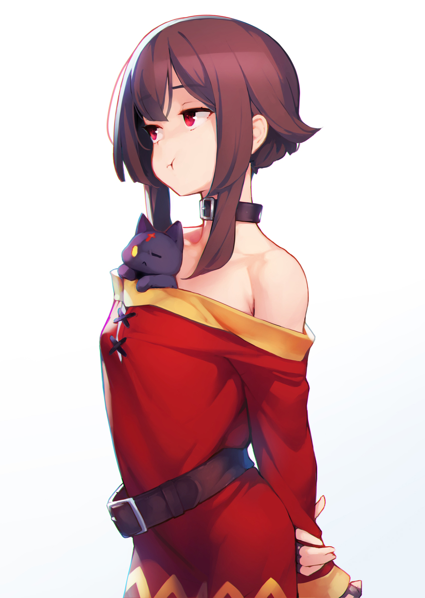 This is a pixiv picture whose title is めぐみん / Megumin.