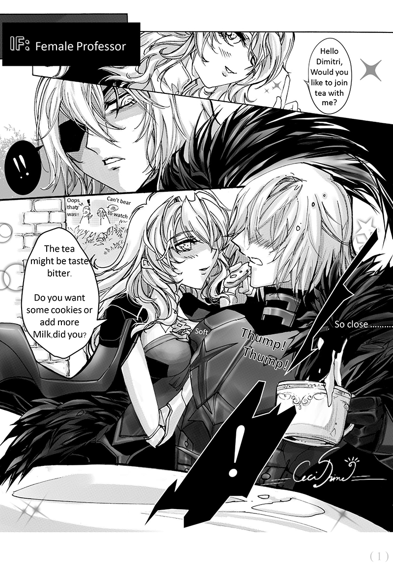 This is a pixiv picture whose title is Tea Party with Professsor.