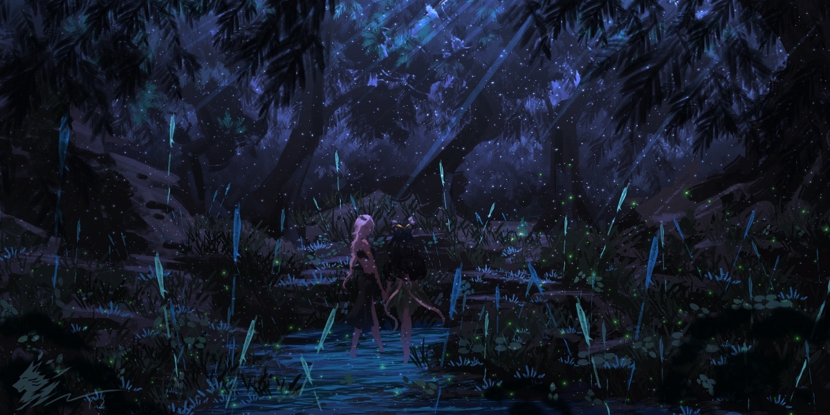 This is a pixiv picture whose title is 望.