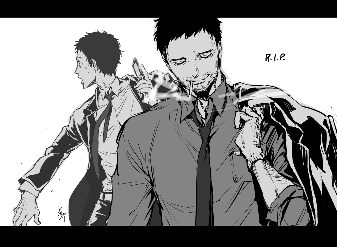 This is a pixiv picture whose title is R.I.P..