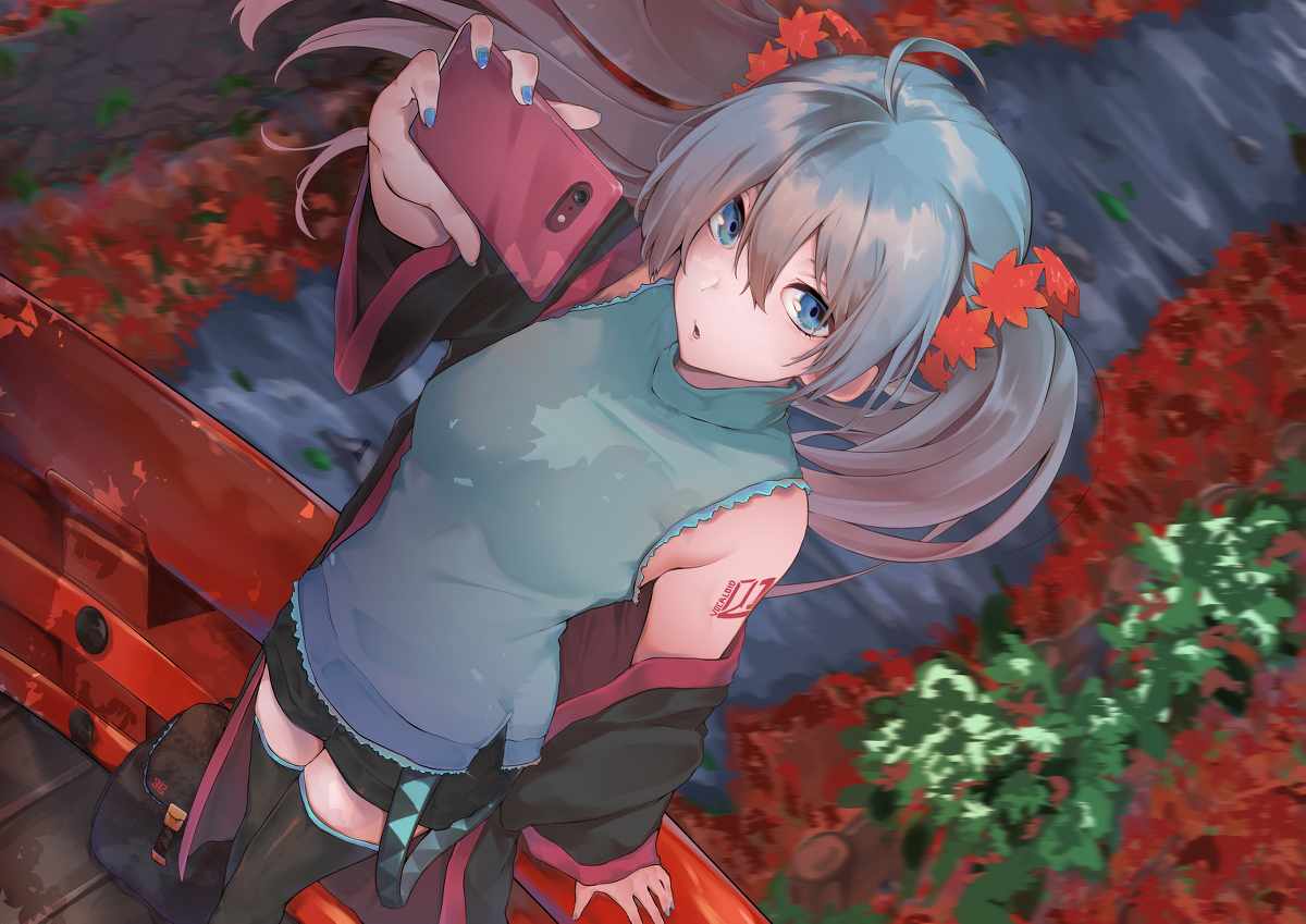 This is a pixiv picture whose title is 鶯.