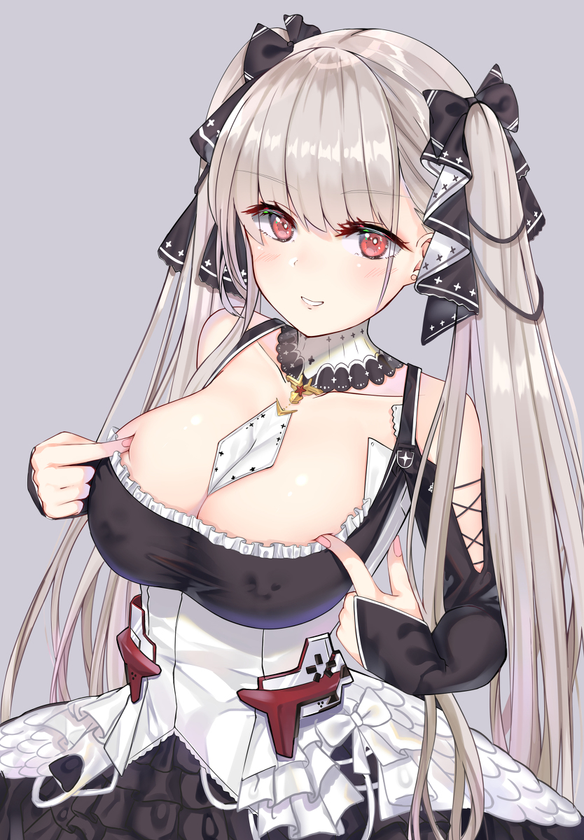 This is a pixiv picture whose title is このおっぱいを搾りたい、、(´・ω・｀).