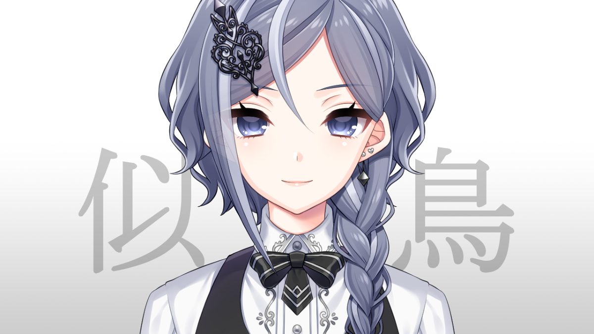 This is a pixiv picture whose title is 【IRIAM】オリジナルライバー似鳥.