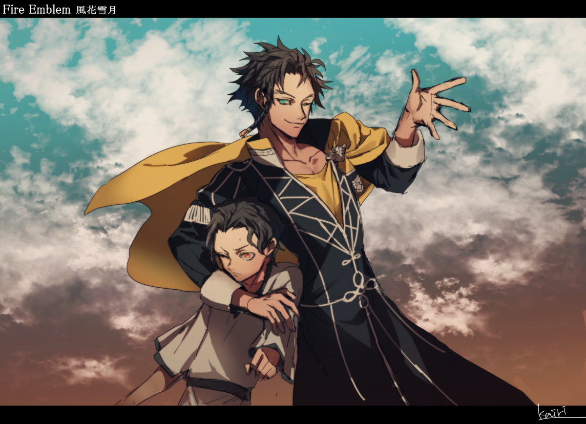 This is a pixiv picture whose title is クロードとツィリル.