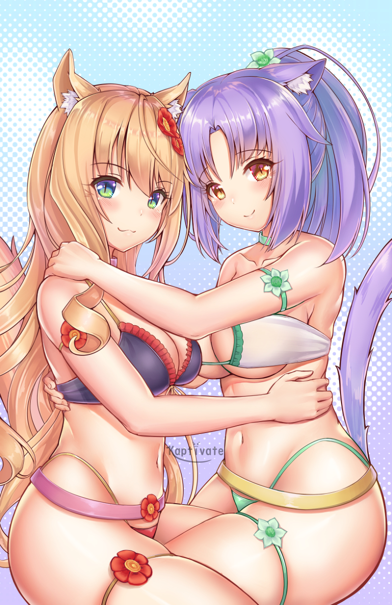 This is a pixiv picture whose title is メイプルとシナモン | Maple And Cinnamon.
