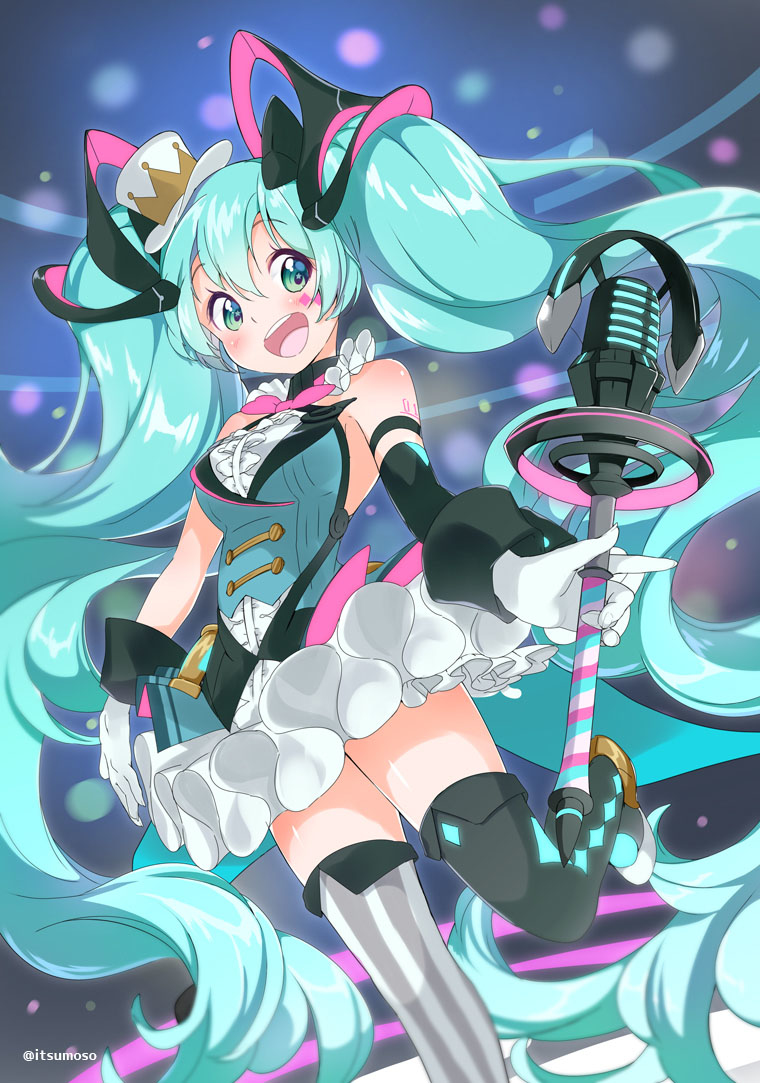 This is a pixiv picture whose title is マジミラちゃん.