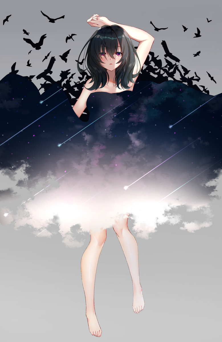 This is a pixiv picture whose title is The morning star.