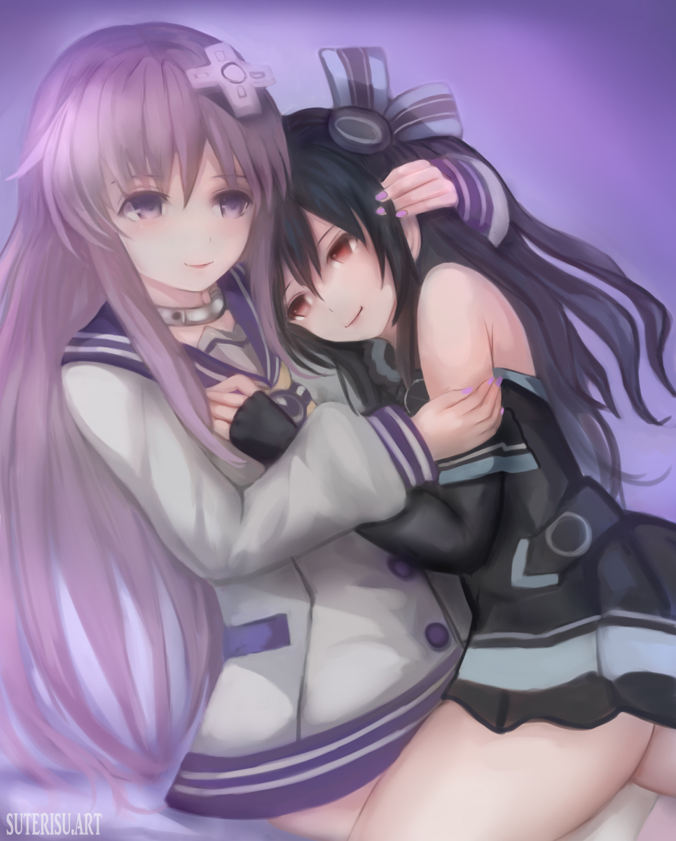 This is a pixiv picture whose title is 【Neptunia】Nepgear Romantic Uni.