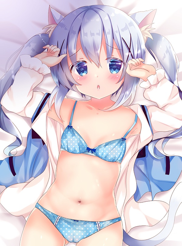 This is a pixiv picture whose title is にゃ・・・にゃーん♥.