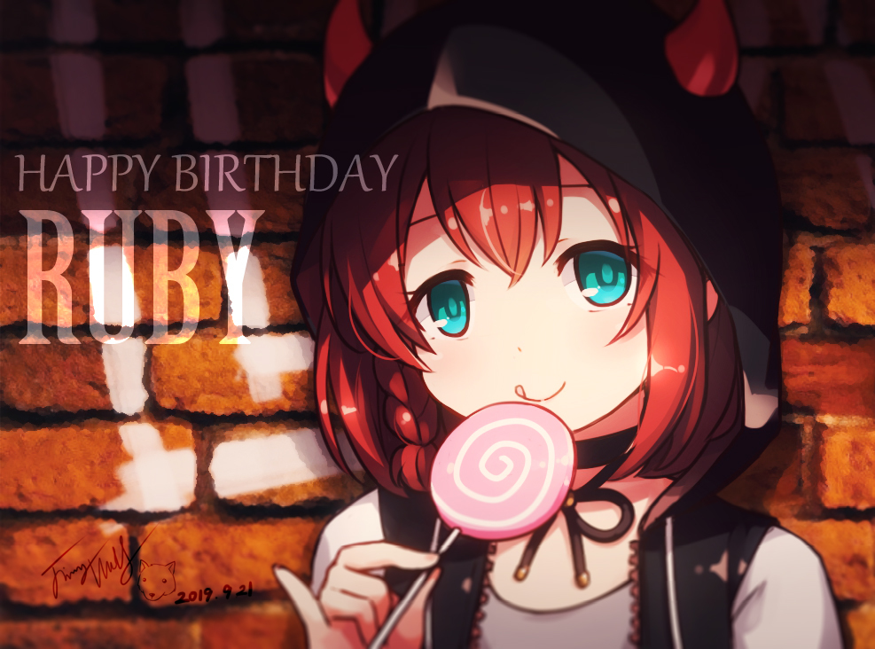 This is a pixiv picture whose title is RUBY.