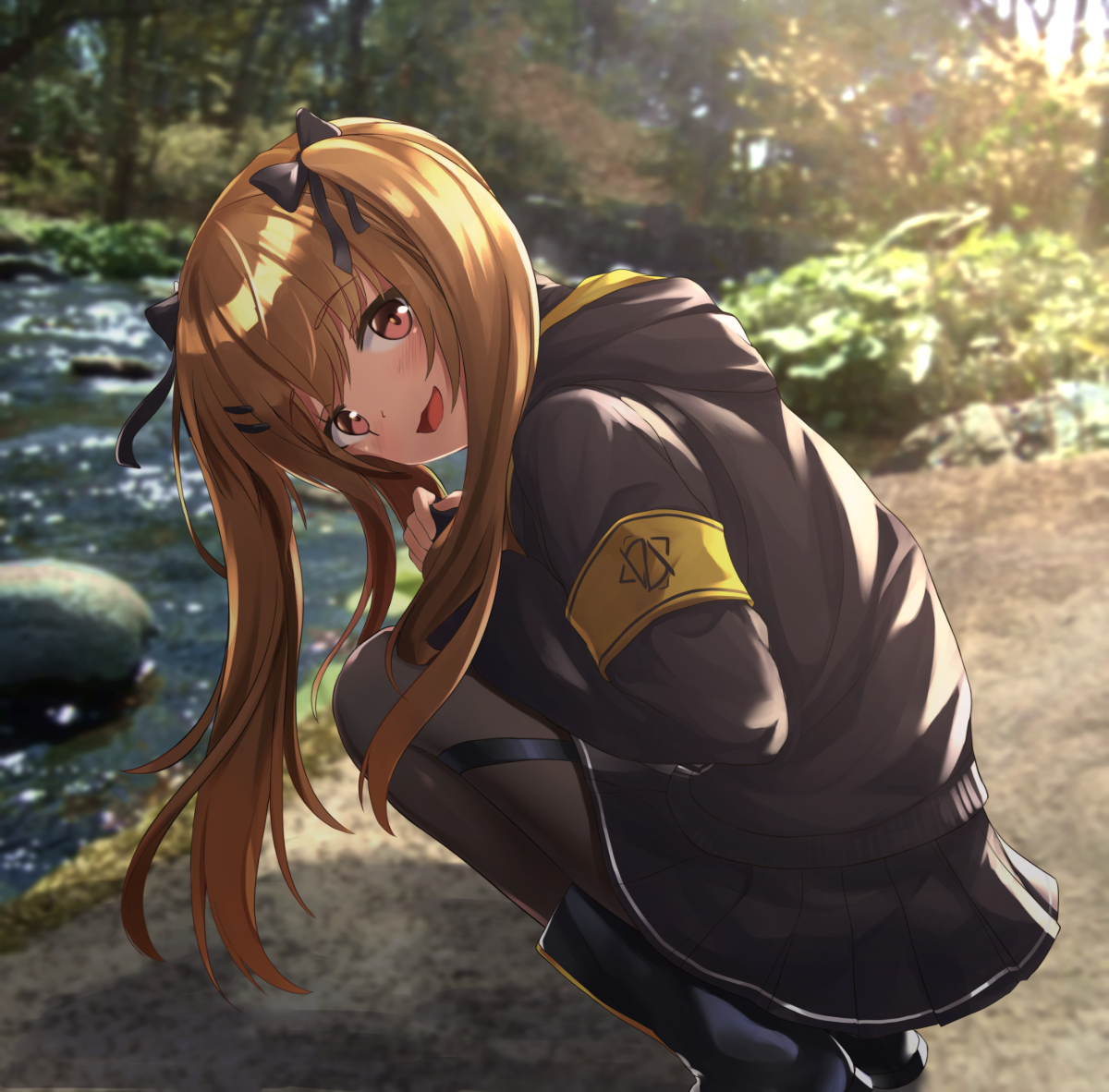 This is a pixiv picture whose title is UMP9 猫差分つき.