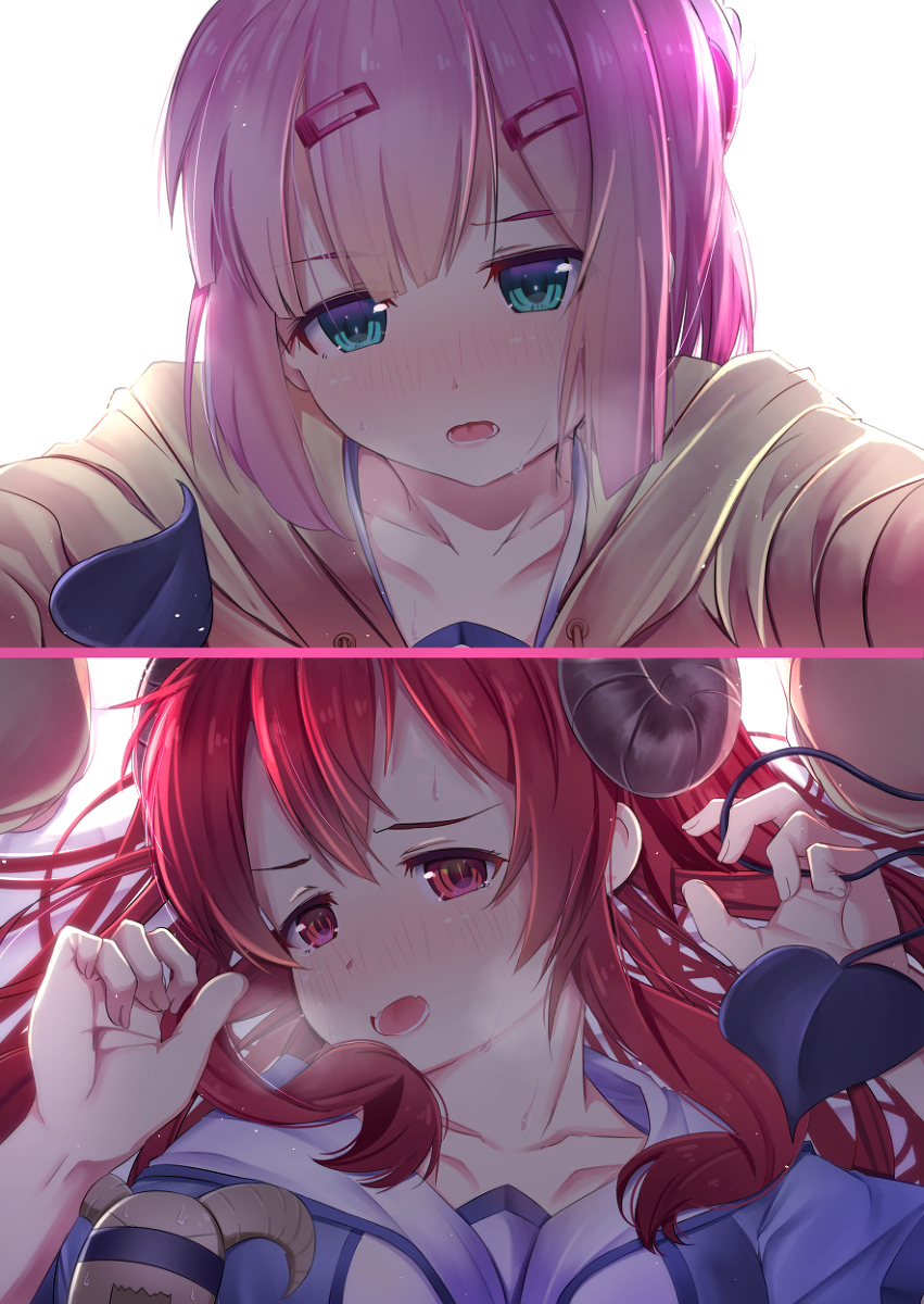 This is a pixiv picture whose title is シャミ子が悪いんだよ？.