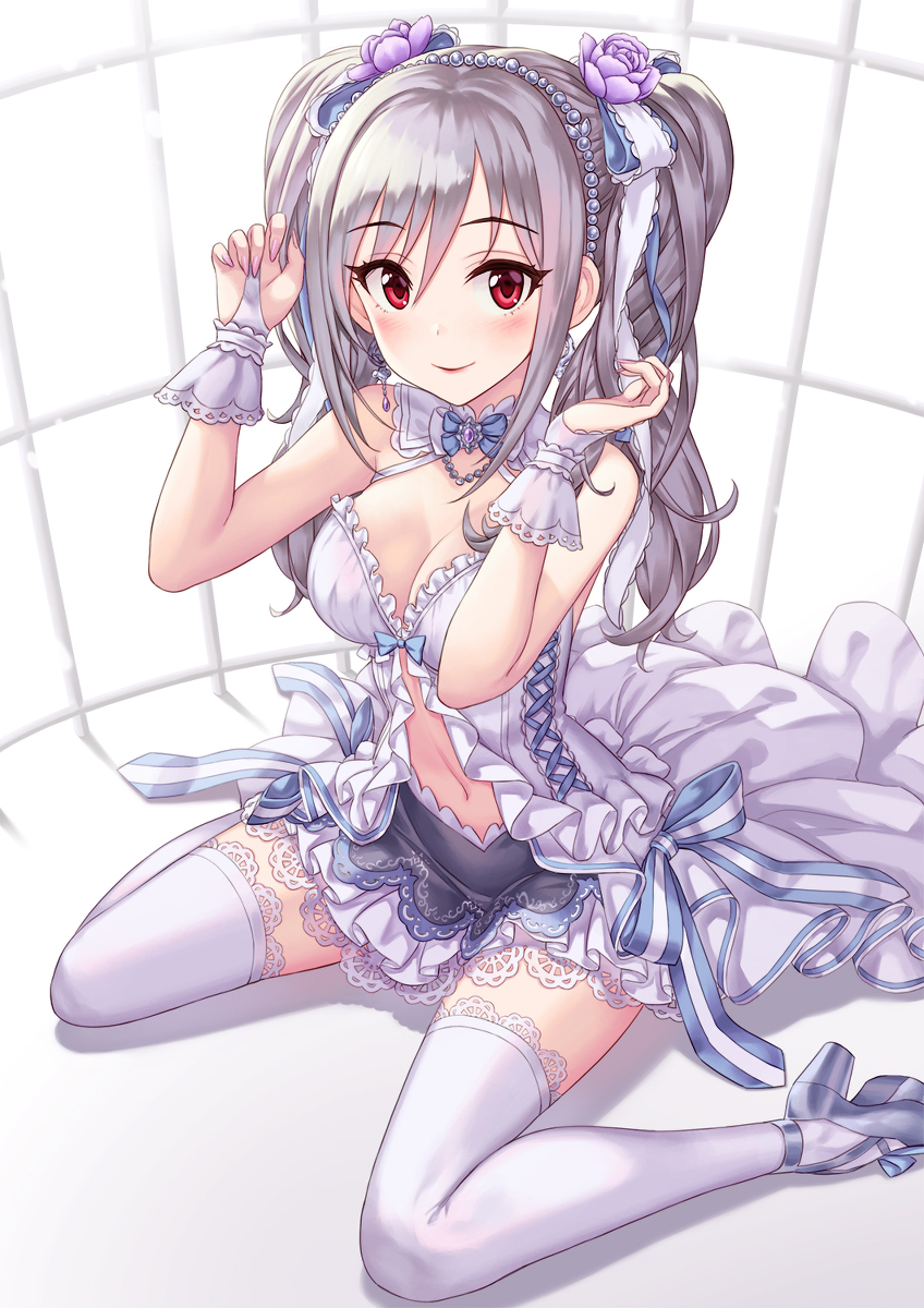 This is a pixiv picture whose title is 白姫らんらん.