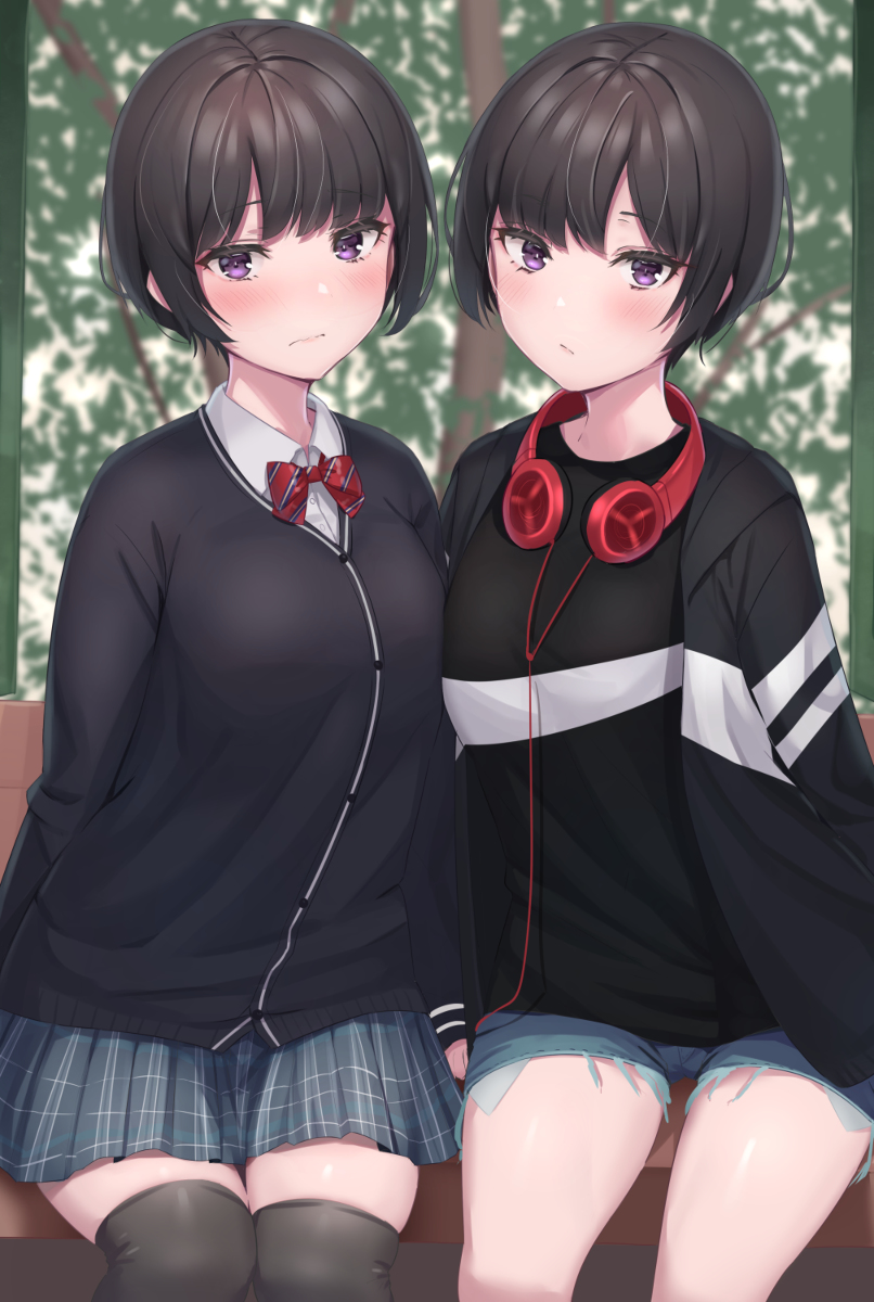 This is a pixiv picture whose title is ２人.