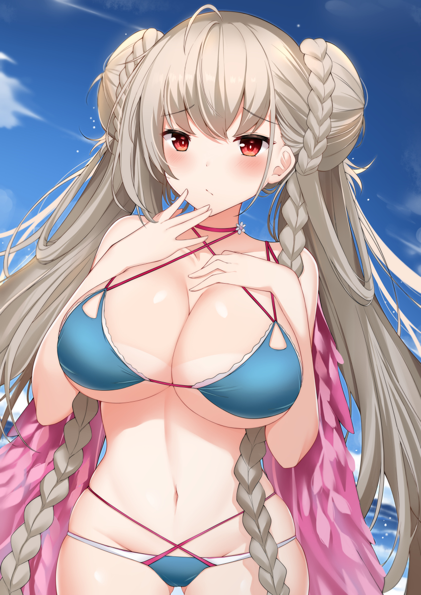 This is a pixiv picture whose title is ロイヤルレディの海.