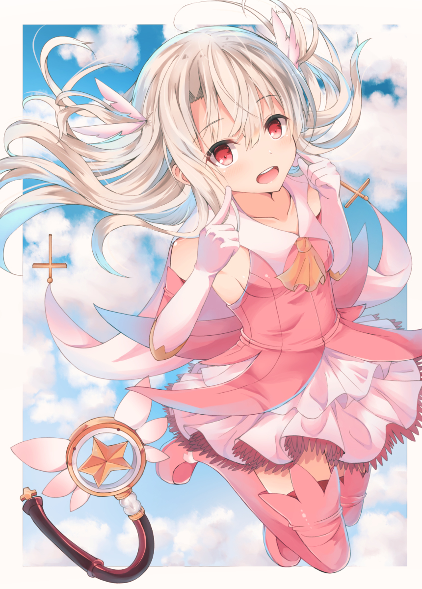 This is a pixiv picture whose title is もうロリコンでイリヤ.