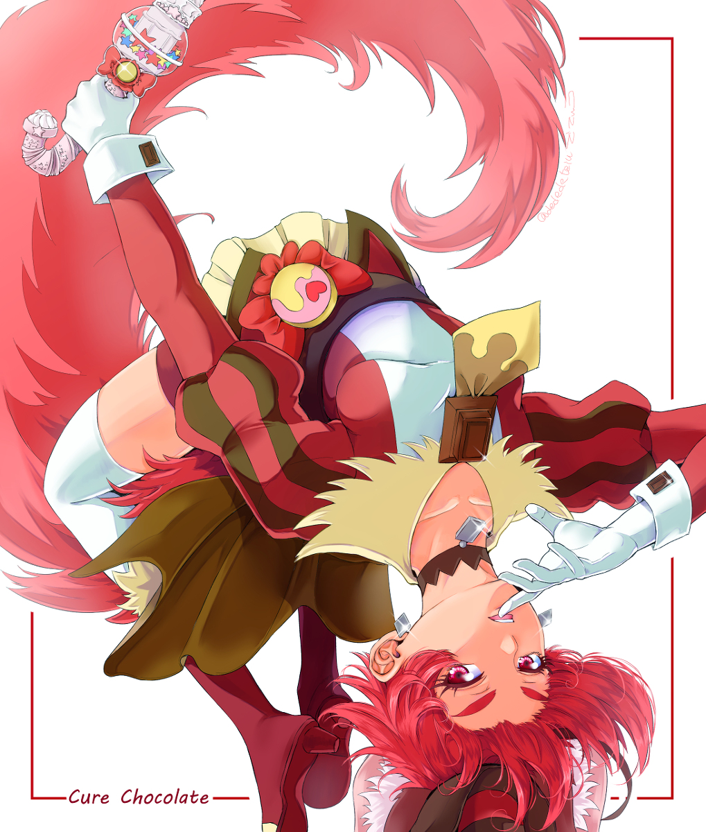 This is a pixiv picture whose title is キュアショコラ.