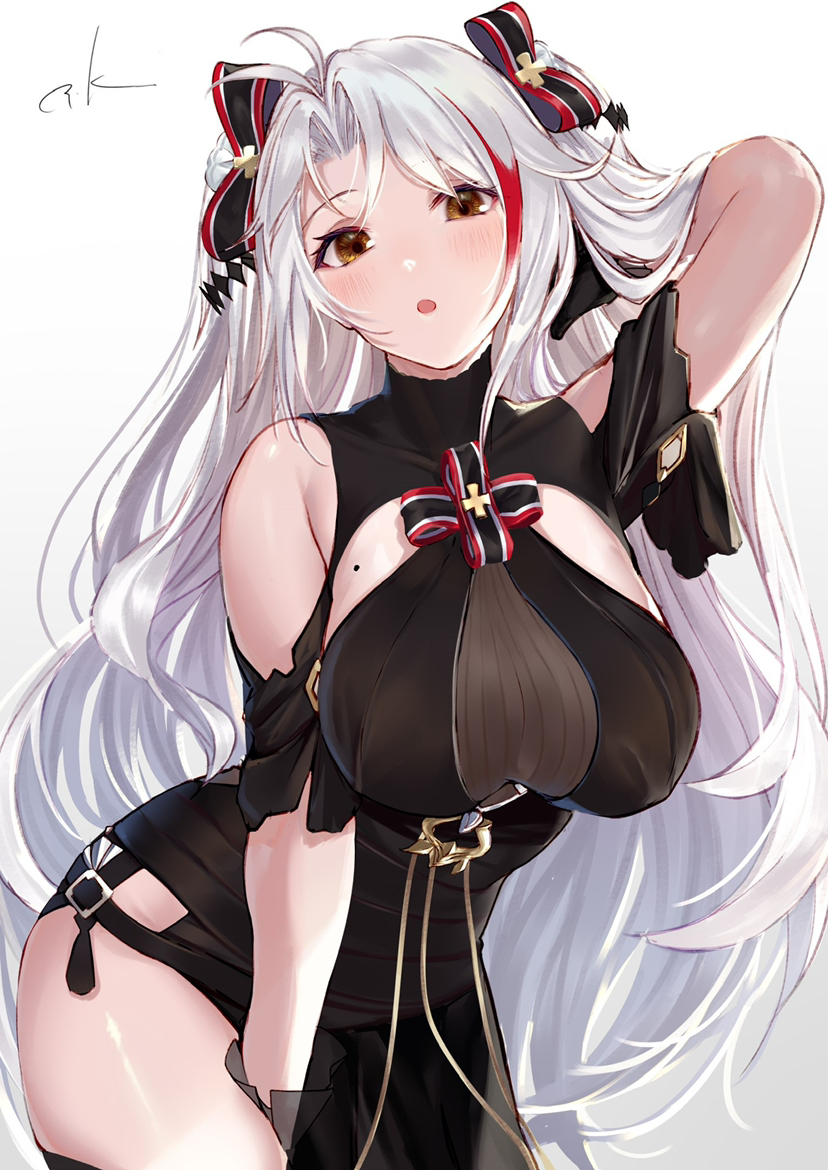 This is a pixiv picture whose title is プリンツ・オイゲン.