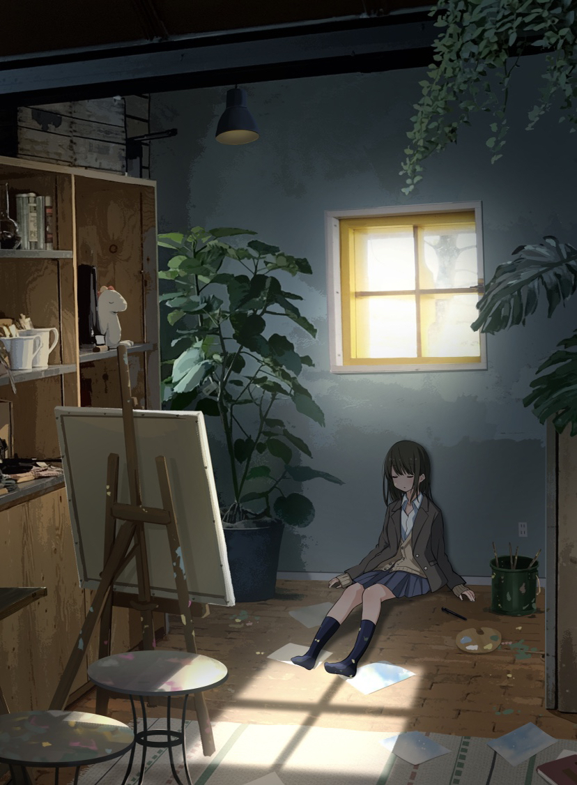 This is a pixiv picture whose title is no title.