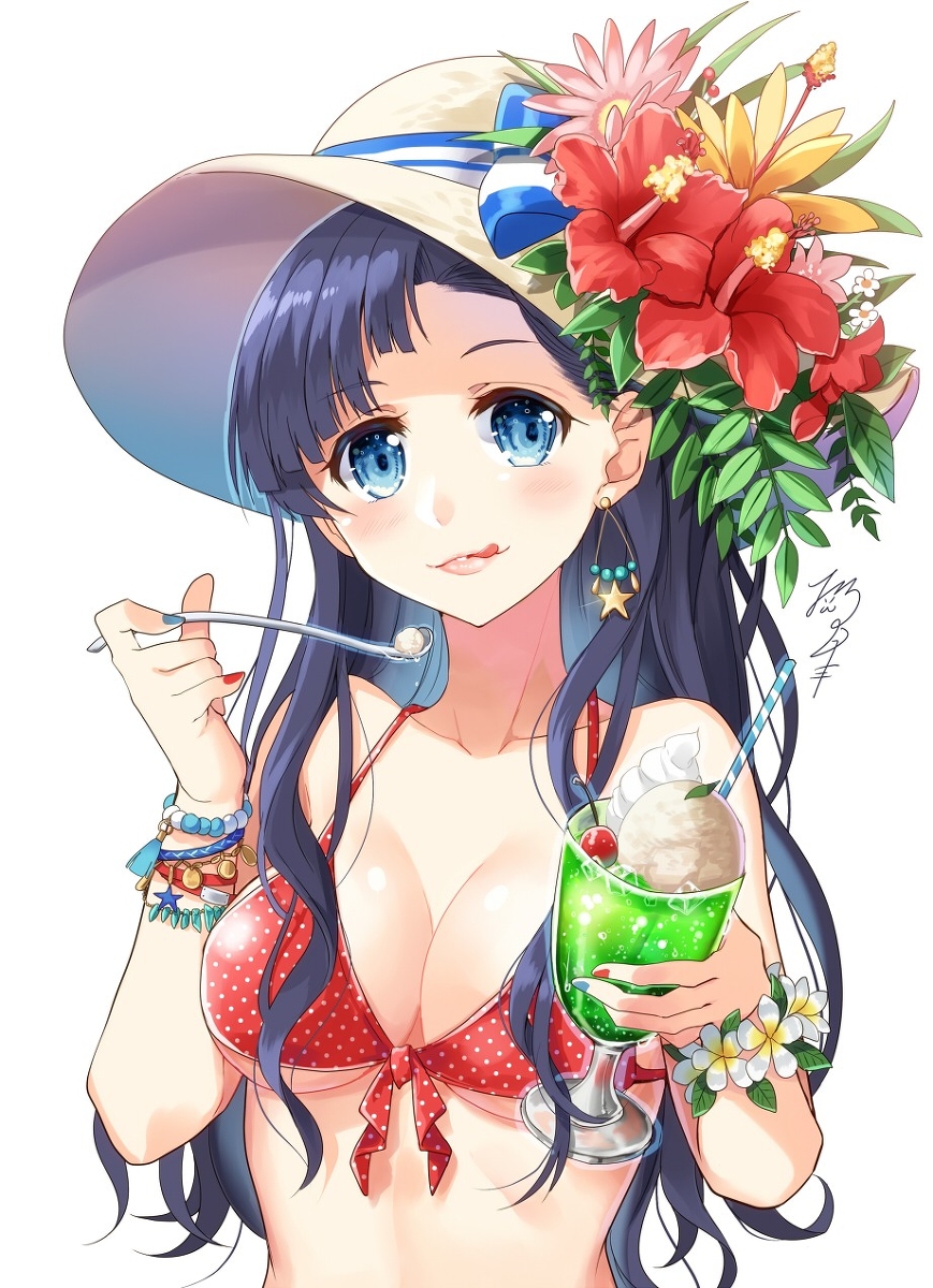 This is a pixiv picture whose title is メロンフロート.