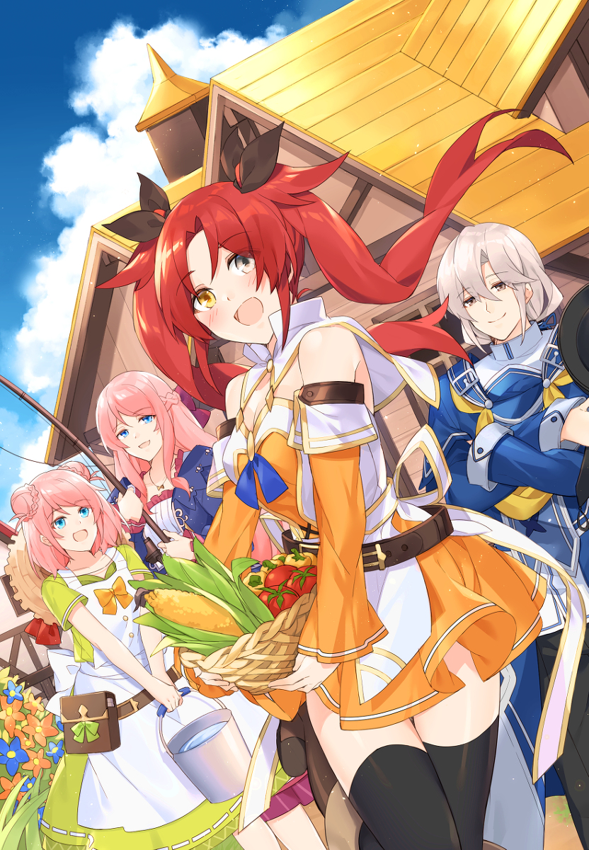 This is a pixiv picture whose title is 勇者ちゃんが帰らない！.