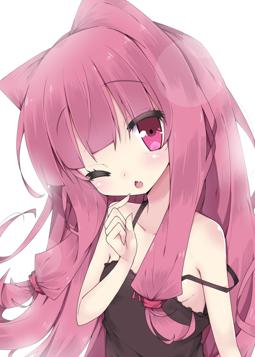 This is a pixiv picture whose title is 茜ちゃん「どーしたん？」.