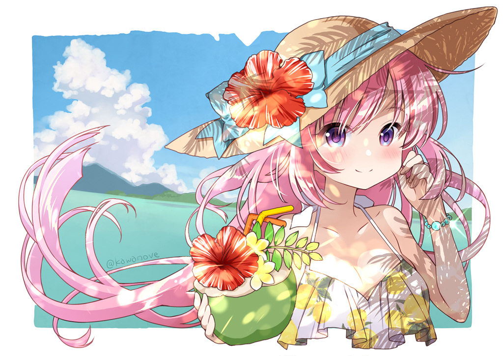 This is a pixiv picture whose title is SUMMER.