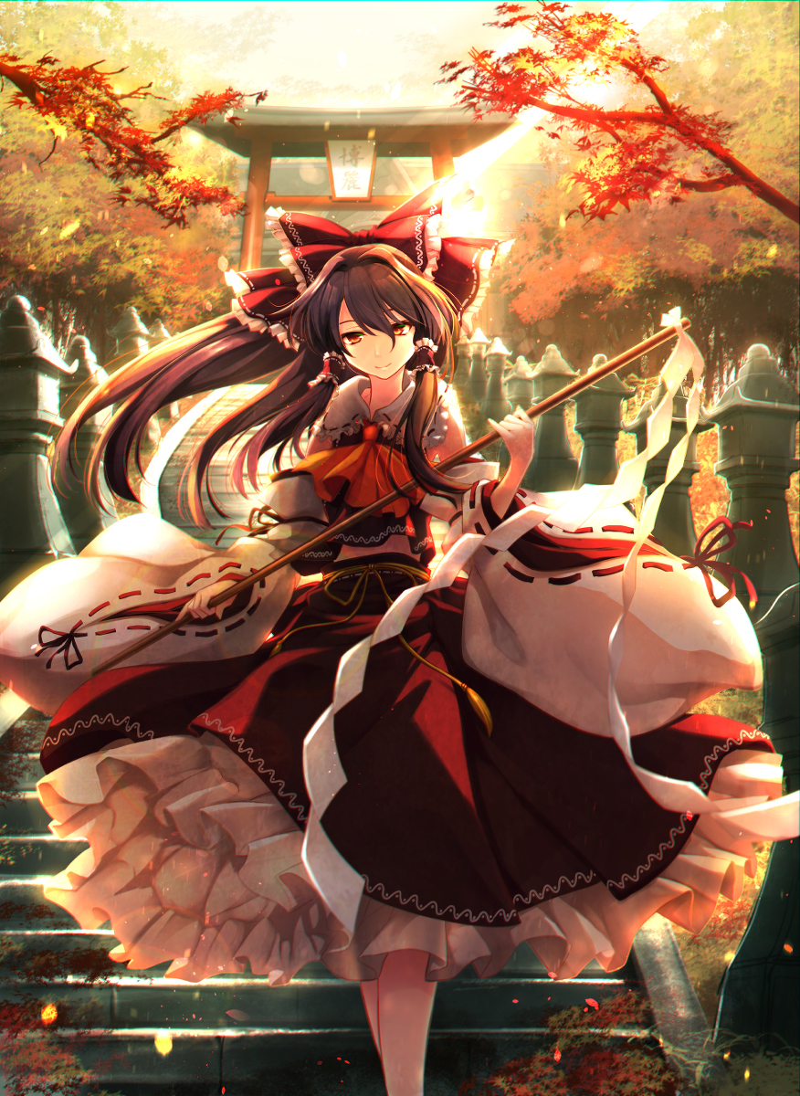 This is a pixiv picture whose title is 東方紅楼夢のカタログ表紙イラスト.