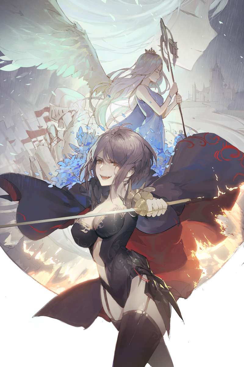 This is a pixiv picture whose title is AOD 龍之怒吼.