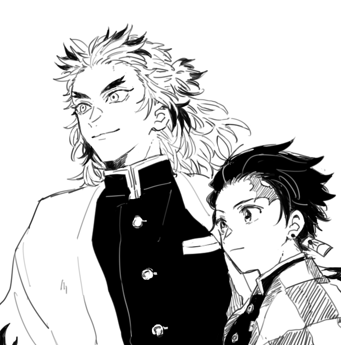 This is a pixiv picture whose title is 鬼滅ログ②.