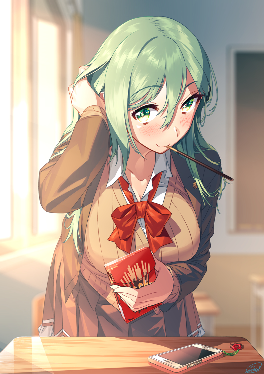 This is a pixiv picture whose title is 「いる？じゃ、あげよっか！」.
