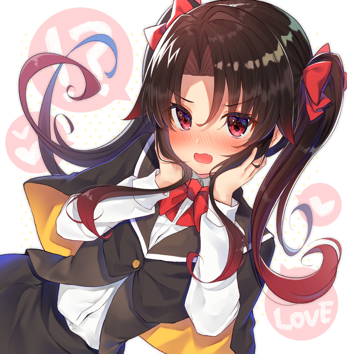 This is a pixiv picture whose title is 恋する天ちゃん❤️.