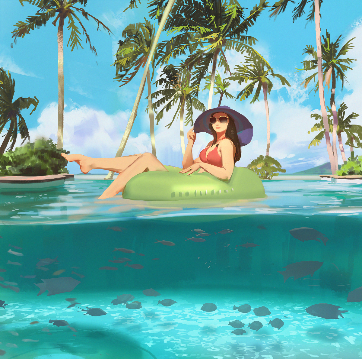 This is a pixiv picture whose title is Ring.
