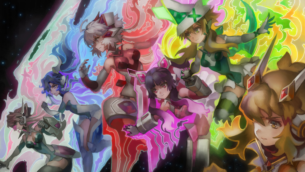 This is a pixiv picture whose title is Meteroite Falling.