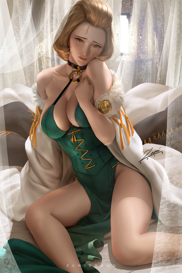 This is a pixiv picture whose title is Manuela.