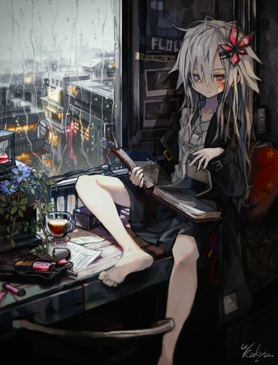 This is a pixiv picture whose title is Rain.